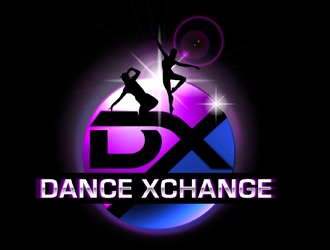 Dance Xchange logo design by DreamLogoDesign
