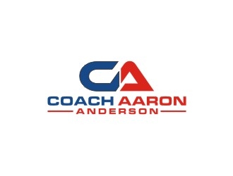 Coach Aaron Anderson logo design by bricton