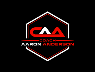 Coach Aaron Anderson logo design by johana
