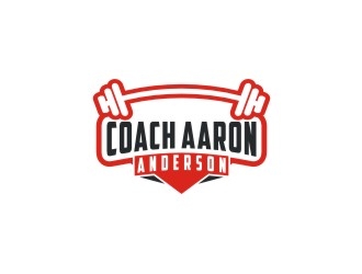 Coach Aaron Anderson logo design by bricton