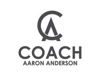 Coach Aaron Anderson logo design by BrightARTS