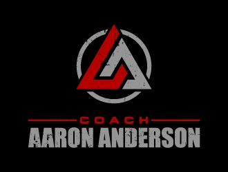 Coach Aaron Anderson logo design by abss