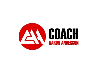 Coach Aaron Anderson logo design by CreativeKiller