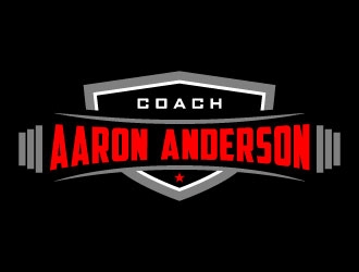 Coach Aaron Anderson logo design by daywalker