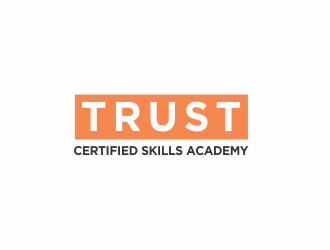 TRUST Certified Skills Academy logo design by haidar