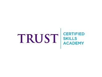 TRUST Certified Skills Academy logo design by labo
