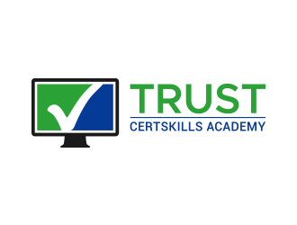 TRUST Certified Skills Academy logo design by lexipej