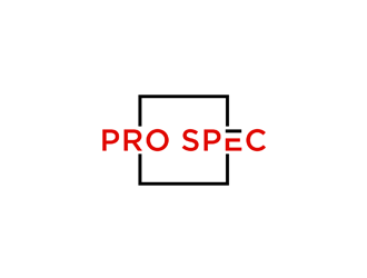 Pro Spec  logo design by johana