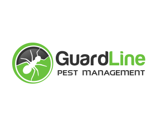 GuardLine pest management logo design by serprimero
