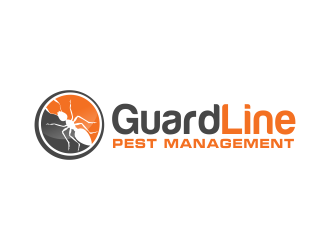 GuardLine pest management logo design by SmartTaste