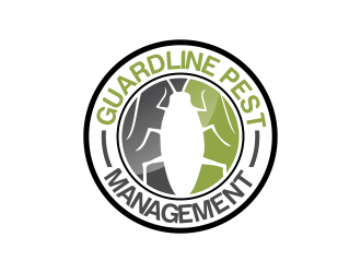 GuardLine pest management logo design by oke2angconcept