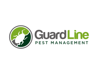 GuardLine pest management logo design by huma