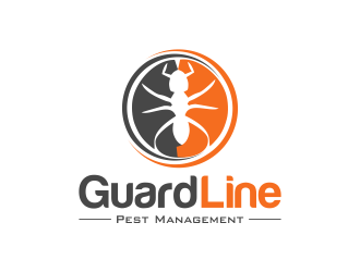 GuardLine pest management logo design by cahyobragas