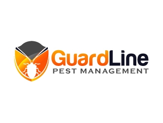 GuardLine pest management logo design by dasigns