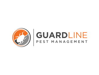 GuardLine pest management logo design by huma