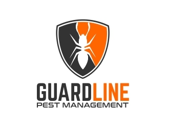 GuardLine pest management logo design by b3no