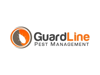 GuardLine pest management logo design by thebutcher