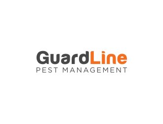 GuardLine pest management logo design by Adundas
