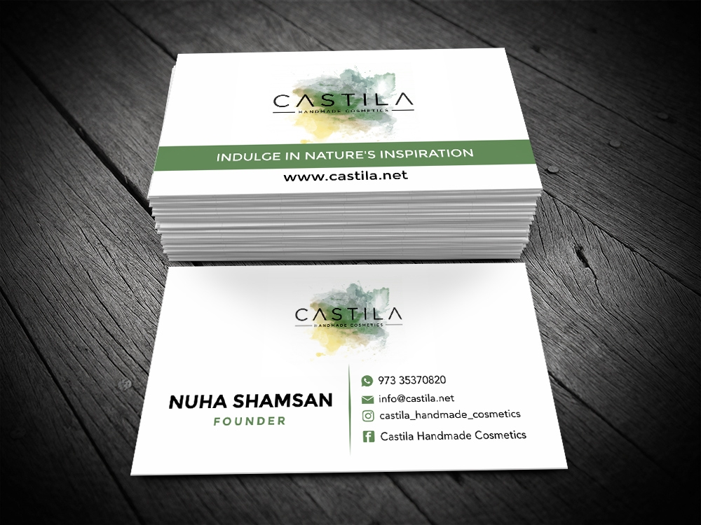 CASTILA HANDMADE COSMETICS logo design by Girly
