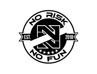 NO RISK NO FUN logo design by MarkindDesign
