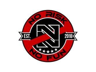 NO RISK NO FUN logo design by MarkindDesign