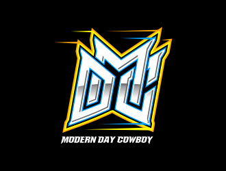 Modern Day Cowboy logo design by mashoodpp