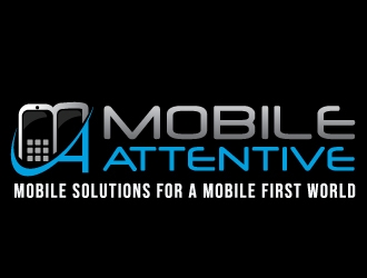 Mobile Attentive logo design by Foxcody