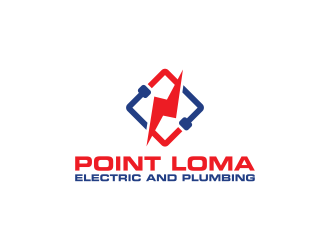 Point Loma Electric and Plumbing logo design by ubai popi