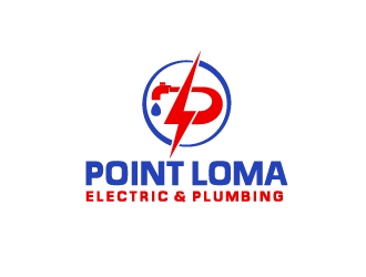 Point Loma Electric and Plumbing logo design by josephope