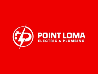 Point Loma Electric and Plumbing logo design by josephope