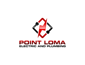 Point Loma Electric and Plumbing logo design by ubai popi