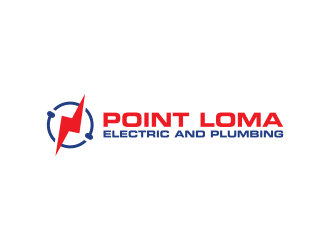 Point Loma Electric and Plumbing logo design by ubai popi