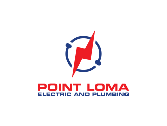 Point Loma Electric and Plumbing logo design by ubai popi