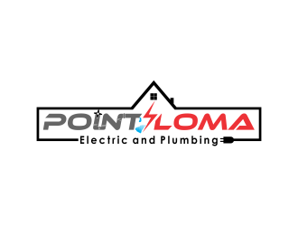 Point Loma Electric and Plumbing logo design by giphone