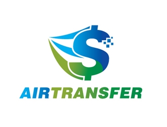 AirTransfer logo design by logoguy