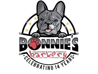 Bonnies Barkery logo design by logoguy