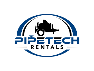 Pipetech Rentals logo design by ingepro
