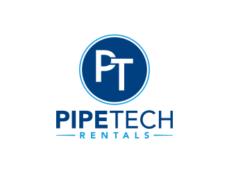 Pipetech Rentals logo design by ingepro