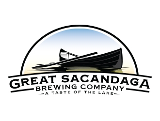 Great Sacandaga Brewing Company logo design by Eliben