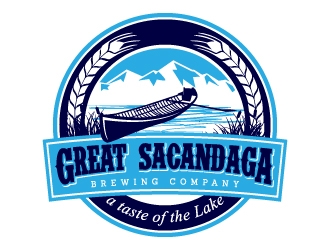 Great Sacandaga Brewing Company logo design by jaize