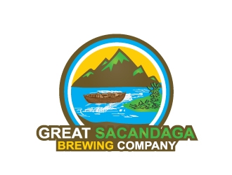 Great Sacandaga Brewing Company logo design by samuraiXcreations