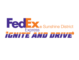 FedEx Express - Sunshine District - Ignite and Drive logo design by megalogos