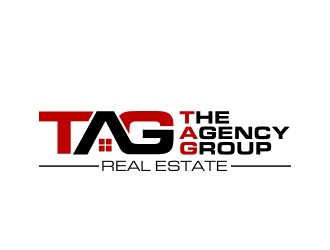 The Agency Group - TAG Real Estate logo design by MarkindDesign