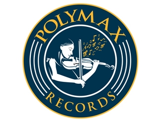 Poly Max Records logo design by logoguy