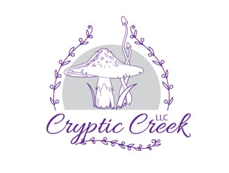 Cryptic Creek, LLC logo design by LogoInvent