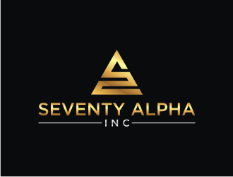 Seventy Alpha, Inc. logo design by Franky.