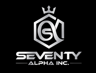 Seventy Alpha, Inc. logo design by logoguy