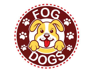 FogDogs logo design by MAXR