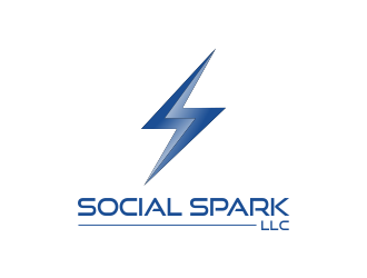 Social Spark LLC logo design by tukangngaret