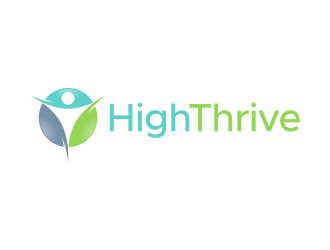 High Thrive logo design by lexipej